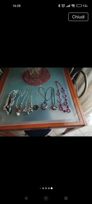 Set 7 collane vintage