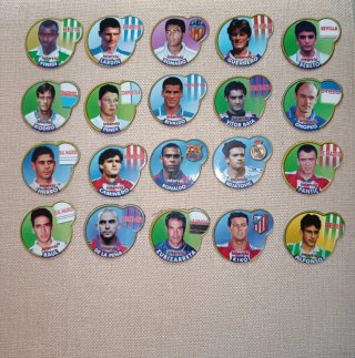Lote Chapas Imanes La Liga Años 90