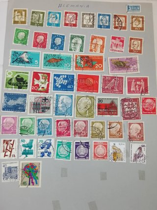 Lote sellos países europeos