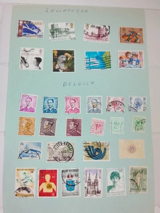 Lote sellos países europeos