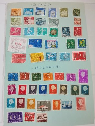 Lote sellos países europeos