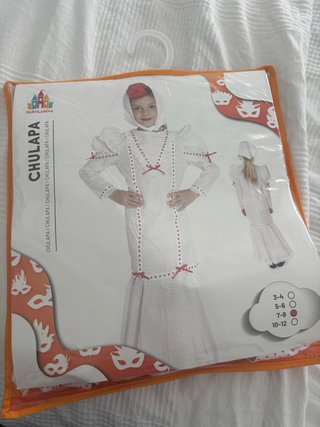 Disfraz Chulapa niña talla 7-9. Sin estrenar.