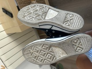 Converse All Star plataforma de piel