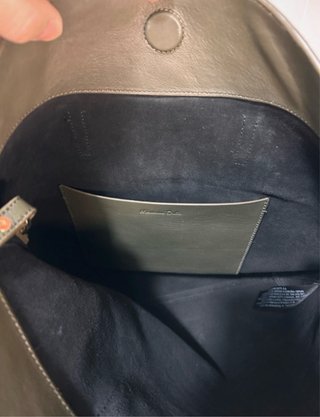 Bolso Massimo Dutti Verde