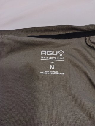 Maillot Ciclismo Hombre Agu Verde Oliva
