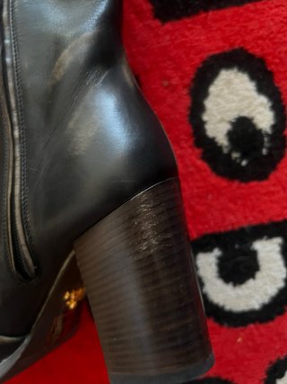 Botas Prada Piel Efecto Desgastado