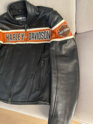 Chaqueta Piel Harley Davidson Talla M Nueva