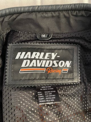 Chaqueta Piel Harley Davidson Talla M Nueva