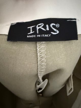 Pantalón blanco imitación piel
