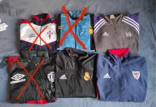 Chaquetas Futbol Vintage