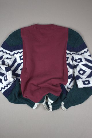 Felpa Champion Reworked Vintage Streetwear Y2K