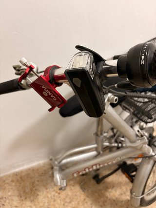 Bicicleta Plegable con Cesta