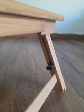 Mesa portátil bambú Innovagoods