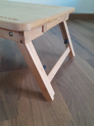 Mesa portátil bambú Innovagoods