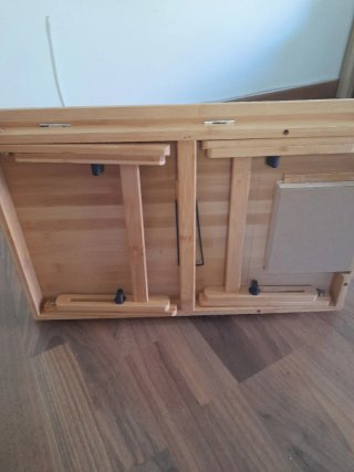 Mesa portátil bambú Innovagoods