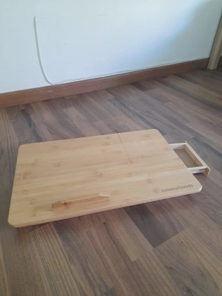Mesa portátil bambú Innovagoods