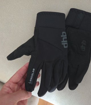 Guantes Ciclismo DHB Windslam Negros