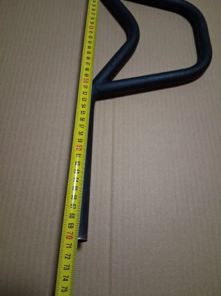Manillar BMX Clásico Negro