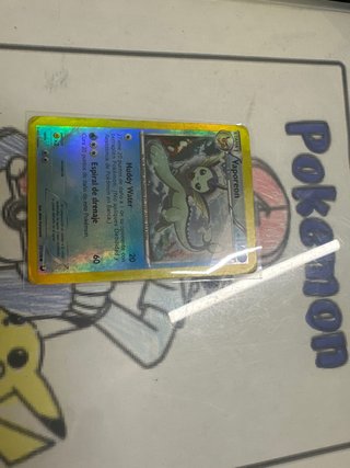 Carta Pokémon Vaporeon 25/100