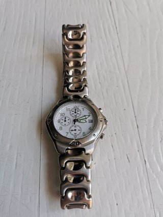 Orologio Vagary By Citizen Chrono Acciaio Vintage
