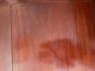 Mesa baja de madera maciza