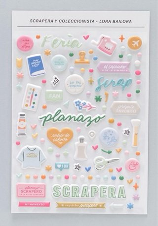 Kit Adornos Scrapera y Coleccionista