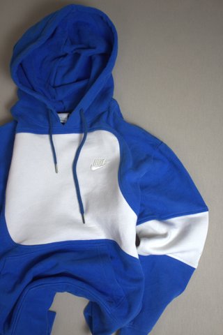 Felpa Nike Vintage Blu/Bianco Taglia M uomo