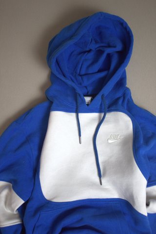 Felpa Nike Vintage Blu/Bianco Taglia M uomo