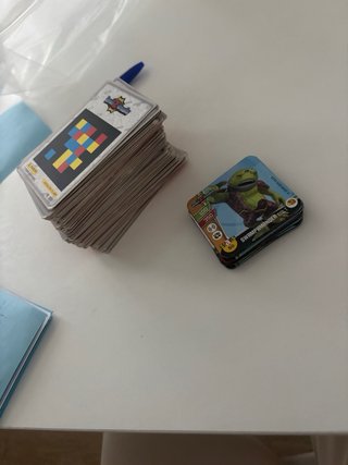Lote Cartas + Imanes Invizimals Panini