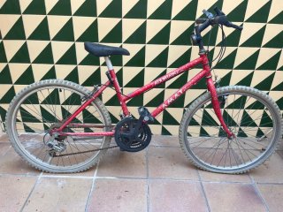Bicicleta Infantil Roja