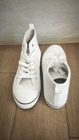 Zapatillas Blancas de Lona, n°36