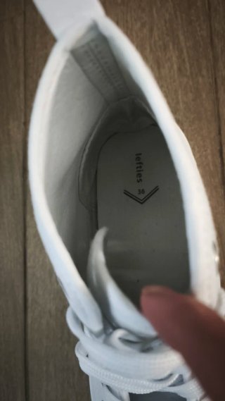 Zapatillas Blancas de Lona, n°36