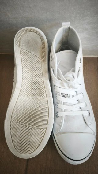 Zapatillas Blancas de Lona, n°36