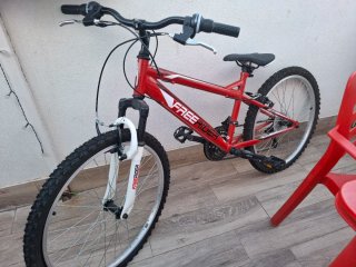 Bicicleta Freerider 24 Roja