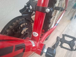 Bicicleta Freerider 24 Roja