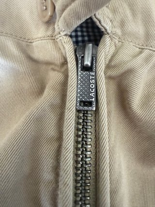 Chaqueta Harrington Lacoste Beige