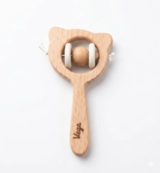 Sonajero madera haya personalizado