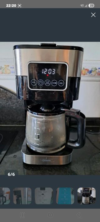 Cafetera Eléctrica Qilive 12 Tazas 1.5L