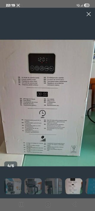 Cafetera Eléctrica Qilive 12 Tazas 1.5L