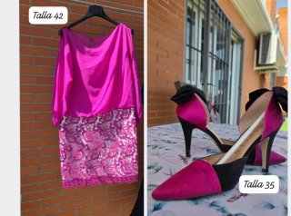 Vestido Talla 42 y Zapatos Talla 35
