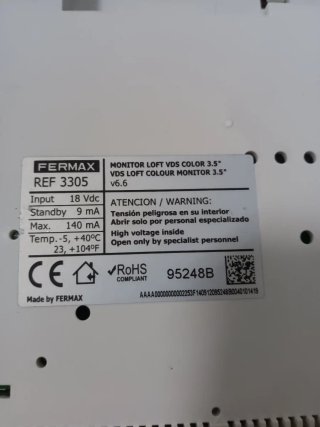 Monitor Fermax 3305