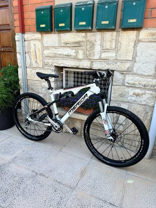 Bicicleta Merida Blanca