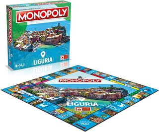 Hasbro juego mesa pueblos Italia Liguria