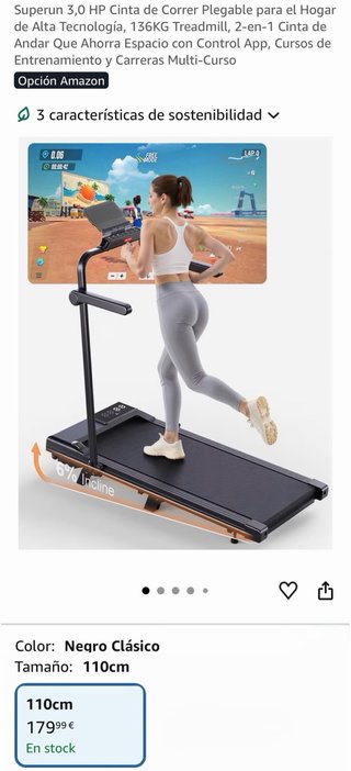 Cinta de Correr Plegable CT06-B