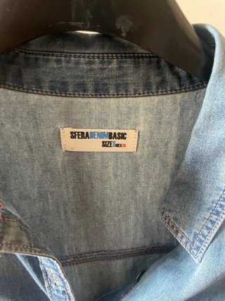 Camisa vaquera Sfera mujer talla S