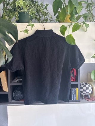 Polo Lacoste Negro Talla M