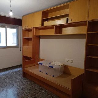 Mueble modular dormitorio madera