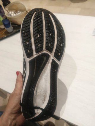 Zapatillas Nike Mujer Talla 37 Negras/Blancas