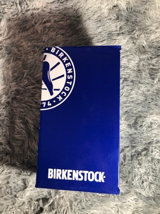 Birkenstock Boston Gris - Footbed