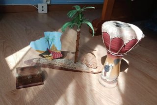 Pack decoración artesanal desierto + regalo